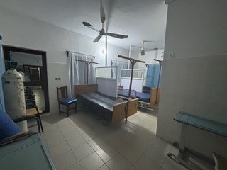Vue d'une chambre après mise en conformité